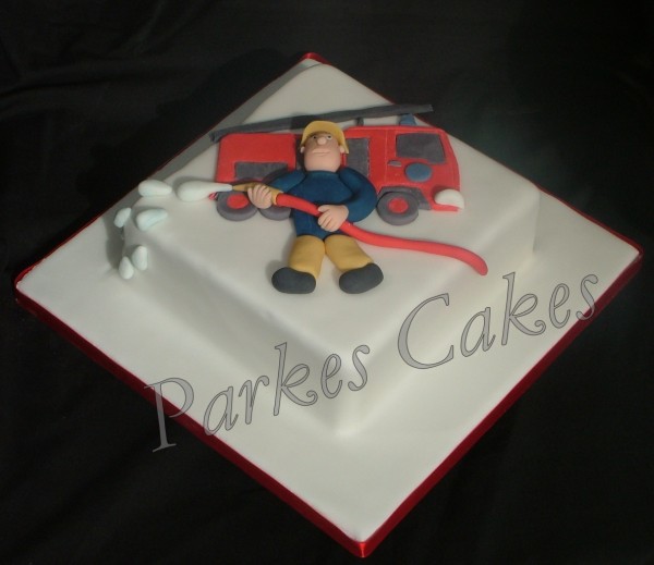 fireman sam birthday cake